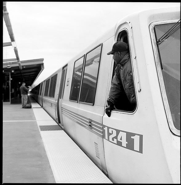 BART Door Check © Dennis Mojado