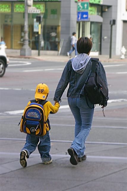 SF Mother and son © Dennis Mojado