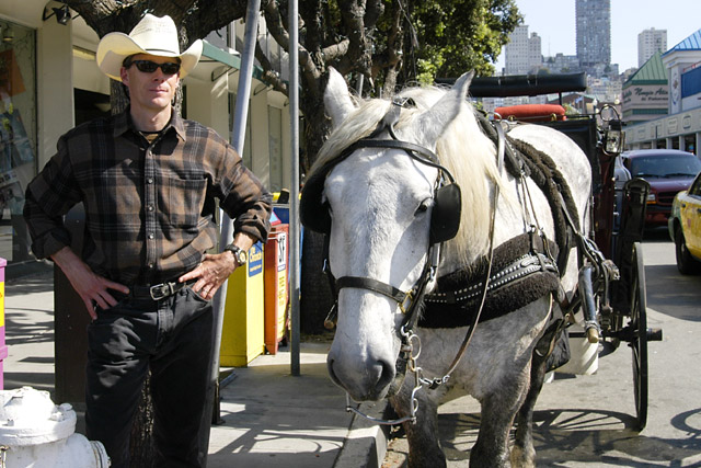 SF Cowboy and Steed © Dennis Mojado